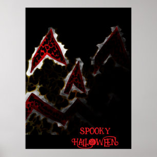 Siniestre Jack-o-Latern Poster