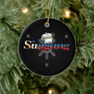 Sinigang Filipino Food Keramisch Ornament