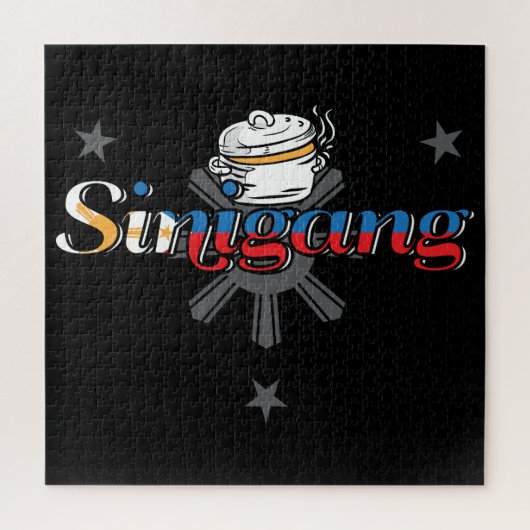 Sinigang Filipino Food Legpuzzel (Verticaal)