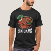 Sinigang Soup Funny Filippijnse Voedselliefhebber T-shirt (Voorkant)