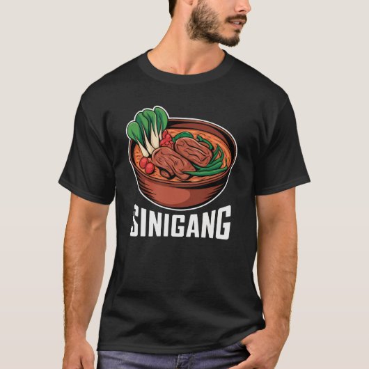 Sinigang Soup Funny Filippijnse Voedselliefhebber T-shirt (Voorkant)