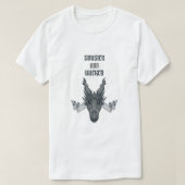 Sinister en slecht t-shirt (Design voorkant)
