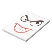 SINISTER FACE NOTITIEBLOK (Linkerzijde)