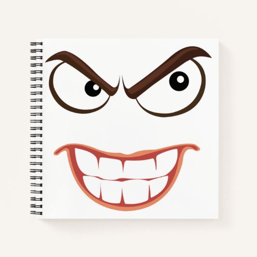 SINISTER FACE NOTITIEBOEK (Voorkant)