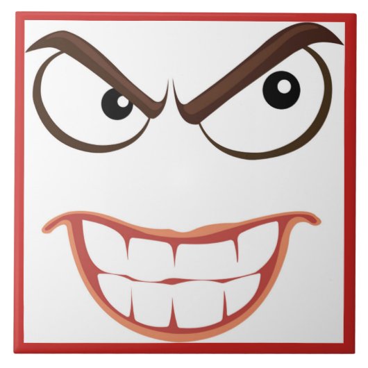 SINISTER FACE TEGELTJE (Voorkant)