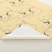 Sinister Flan Sherpa Blanket Deken (3/4)