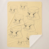 Sinister Flan Sherpa Blanket Sherpa Deken (Voorkant)