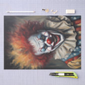 Sinister Grin: Enge ontkoppeling van clown Tissuepapier (Craft)