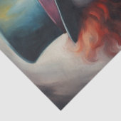 Sinister Grin: Enge ontkoppeling van clown Tissuepapier (Detail)