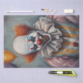 Sinister Grin: Enge ontkoppeling van clown Tissuepapier (Craft)