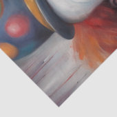 Sinister Grin: Enge ontkoppeling van clown Tissuepapier (Detail)