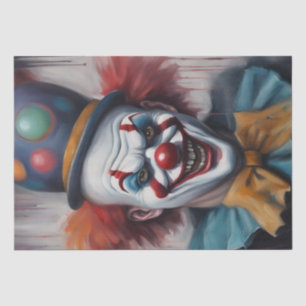 Sinister Grin: Enge ontkoppeling van clown Tissuepapier