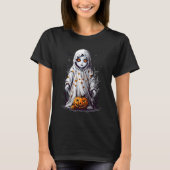 Sinister Haunted Doll | Halloween T-shirt (Voorkant)
