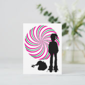 sinister santa briefkaart (Staand voorkant)