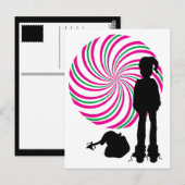 sinister santa briefkaart (Voorkant / Achterkant)