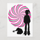 sinister santa briefkaart (Voorkant)