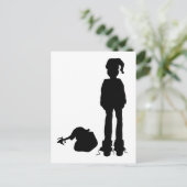 sinister santa briefkaart (Staand voorkant)