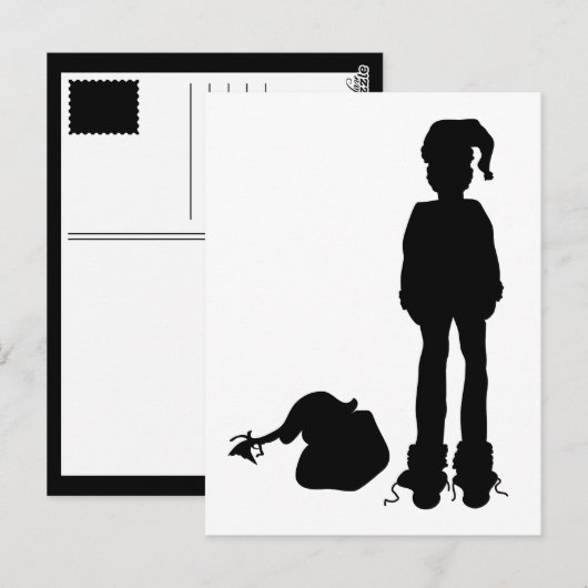 sinister santa briefkaart (Voorkant / Achterkant)