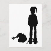 sinister santa briefkaart (Voorkant)