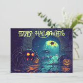 Sinister Sewer Spectacle Kaart (Staand voorkant)