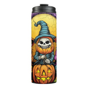 Sinister Skeleton Gnomen Thermosbeker