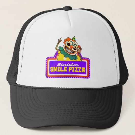 Sinister Smile Pizza Trucker Pet (Voorkant)