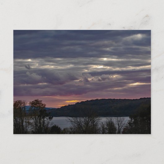 Sinister Sunset Briefkaart (Voorkant)