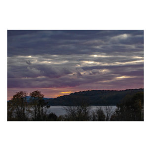 Sinister Sunset Foto Afdruk