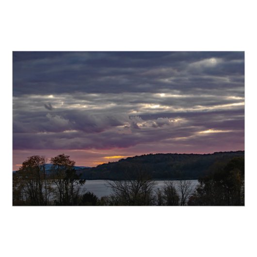 Sinister Sunset Foto Afdruk (Voorkant)