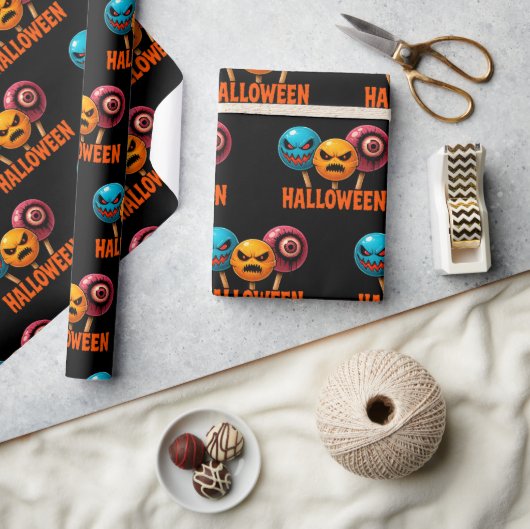 Sinister Sweets Halloween Cadeaupapier (Crafts)