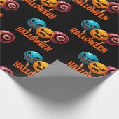 Sinister Sweets Halloween Cadeaupapier (Hoek)