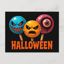 Sinister Sweets Halloween Feestdagenkaart