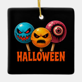 Sinister Sweets Halloween Keramisch Ornament