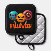 Sinister Sweets Halloween Pannenlap (Voorkant / Achterkant)