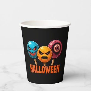 Sinister Sweets Halloween Papieren Bekers