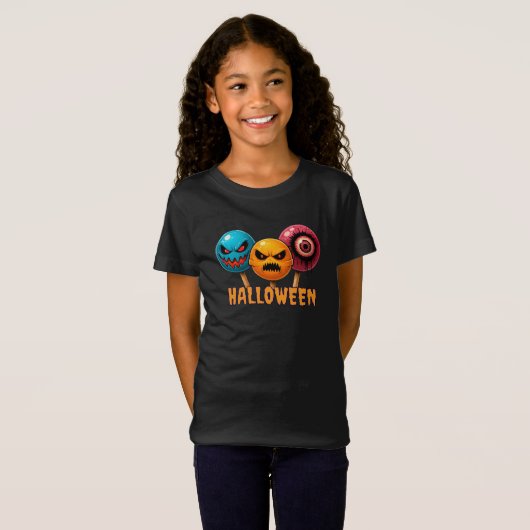 Sinister Sweets Halloween T-shirt (Voorkant volledig)