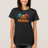 Sinister Sweets Halloween T-shirt (Voorkant)