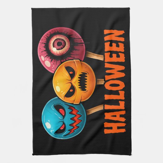 Sinister Sweets Halloween Theedoek (Verticaal)