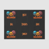 Sinister Sweets Halloween Tissuepapier (Voorkant)