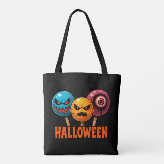Sinister Sweets Halloween Tote Bag (Achterkant)