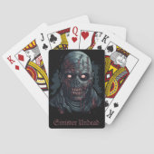 Sinister Undead Pokerkaarten (Achterkant)