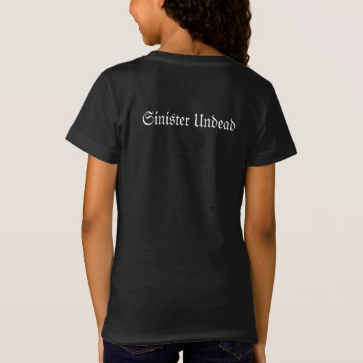 Sinister Undead T-shirt (Achterkant)