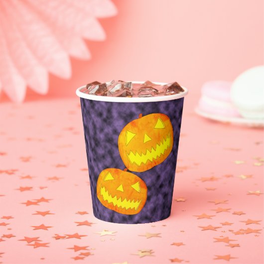 Sinistere viering Halloween Papieren Bekers (Insitu)