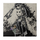 sinisterkonijn tegeltje (Voorkant)