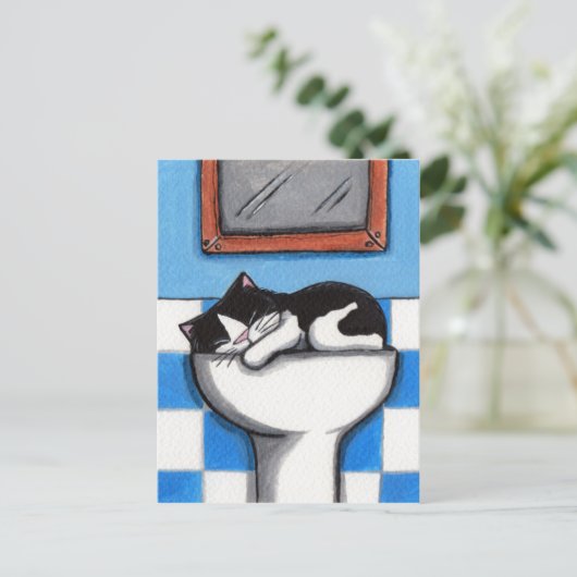 Sink Love II Briefkaart (Staand voorkant)