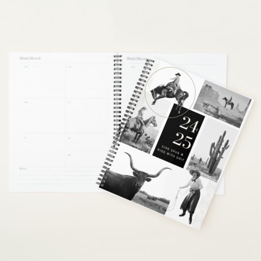 Sink Spur & Ride - 2024 - 2025 Cowgirl Planner (Display)