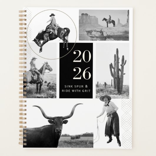 Sink Spur & Ride - 2026 Western Planner (Voorkant)