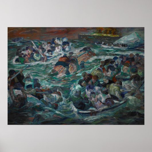 SINKEN VAN HET TITANISCH POSTER (Voorkant)