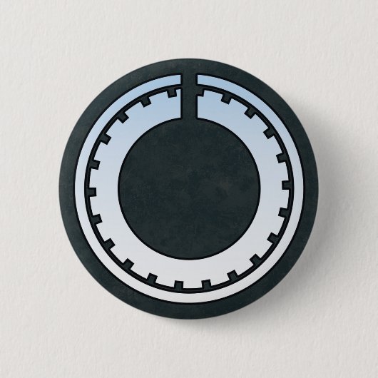 SINKER. RONDE BUTTON 5,7 CM (Voorkant)