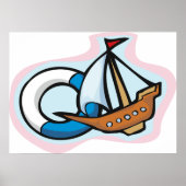 Sinking Boat Poster (Voorkant)